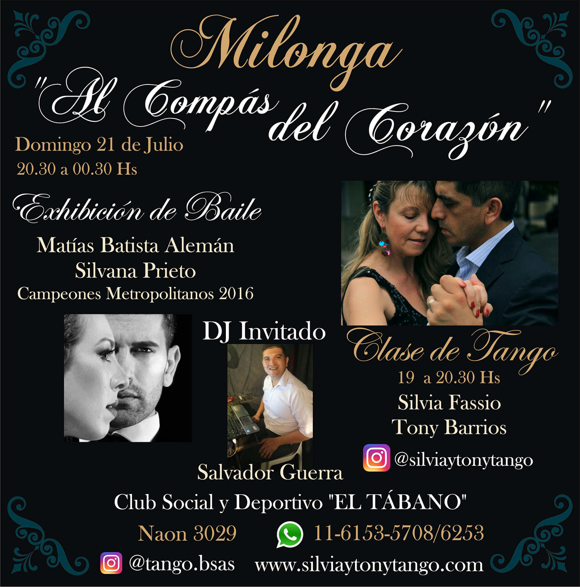 Milonga Al Compás Del Corazón