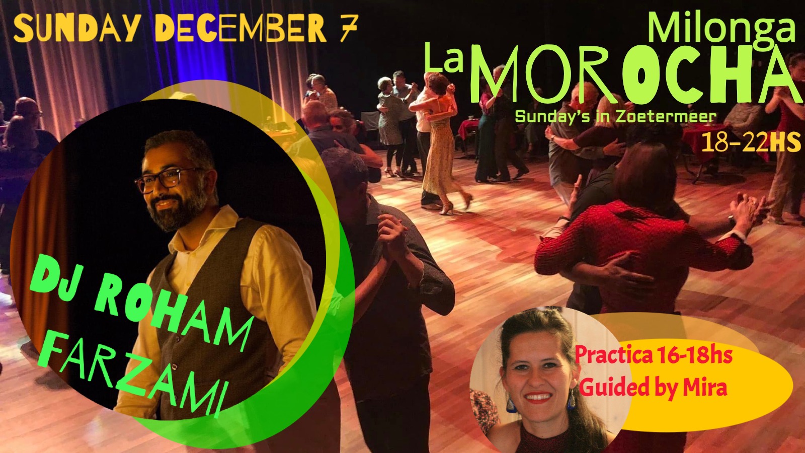 Milonga La Morocha DJ Roham Farzami