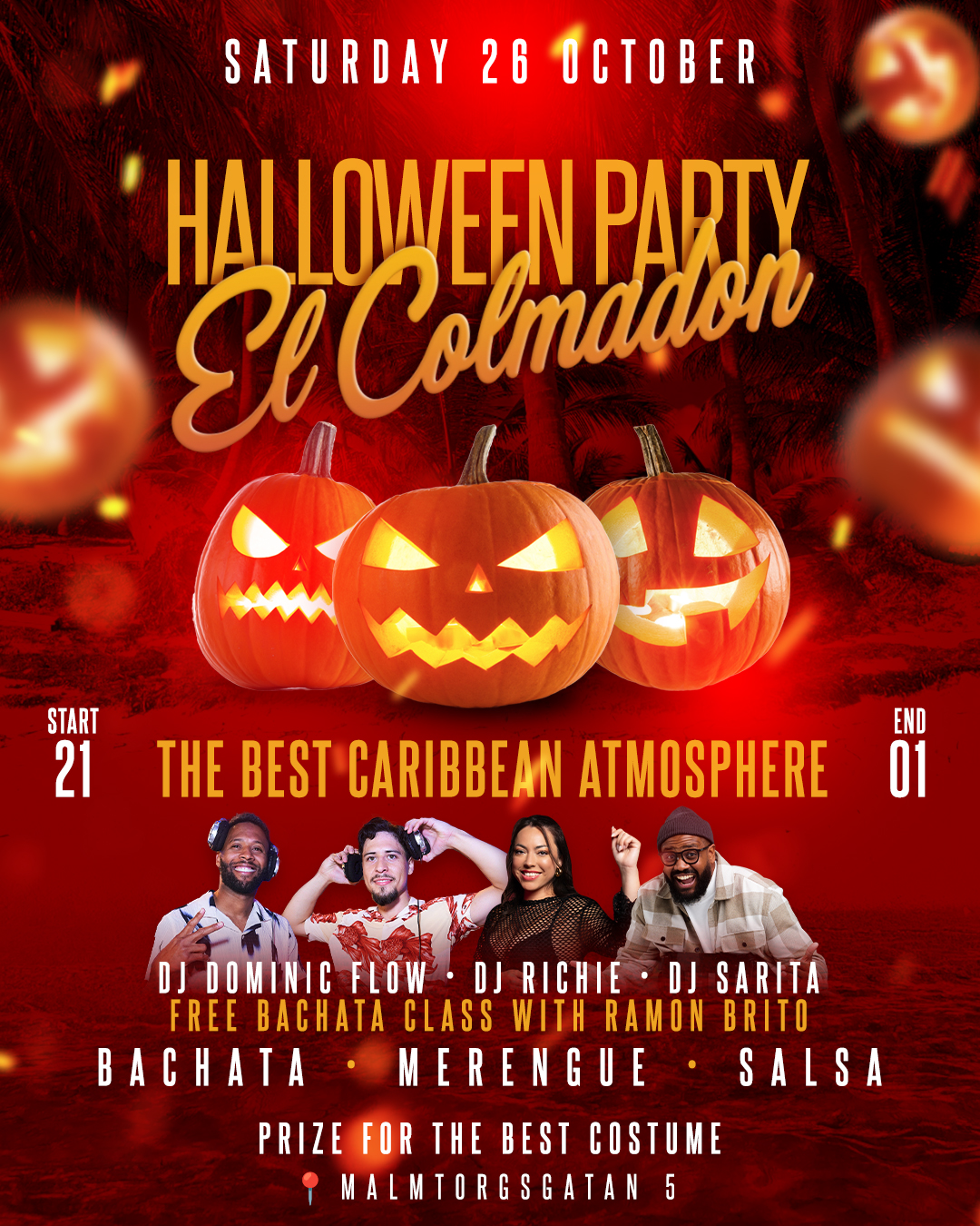 🎃Halloween Bachata Party 🎃By El colmadon 🎉