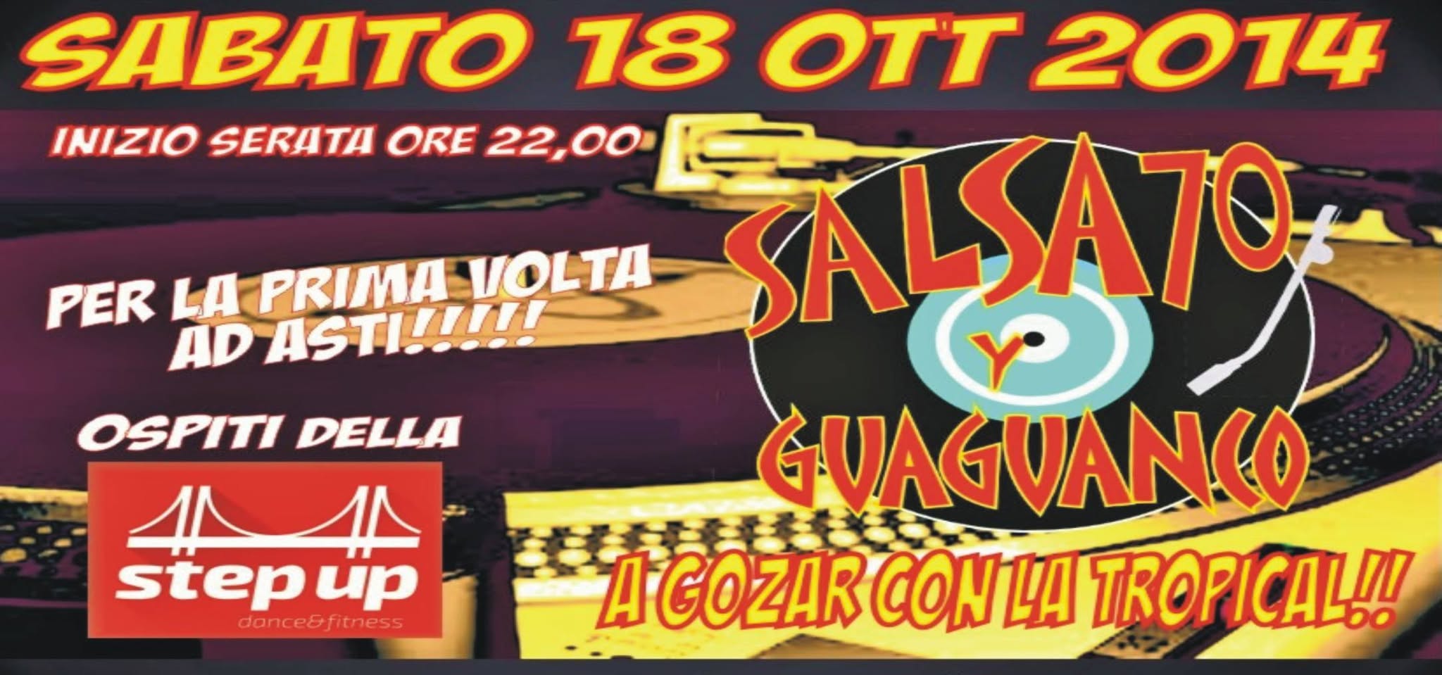 SALSA 70 Y GUAGUANCO alla STEP UP