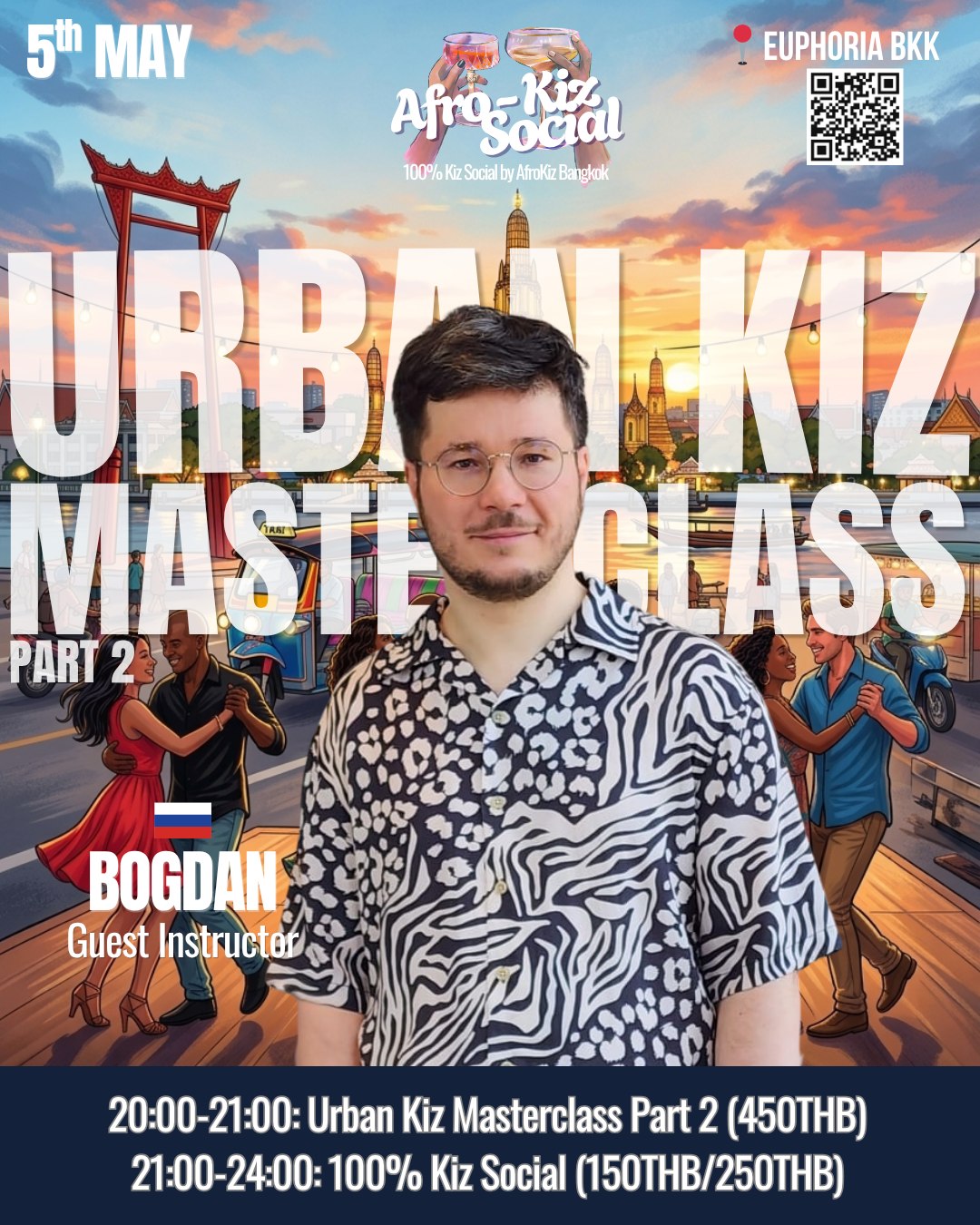 AfroKiz Social Urban Kiz Masterclass by Bogdan π·πΊ