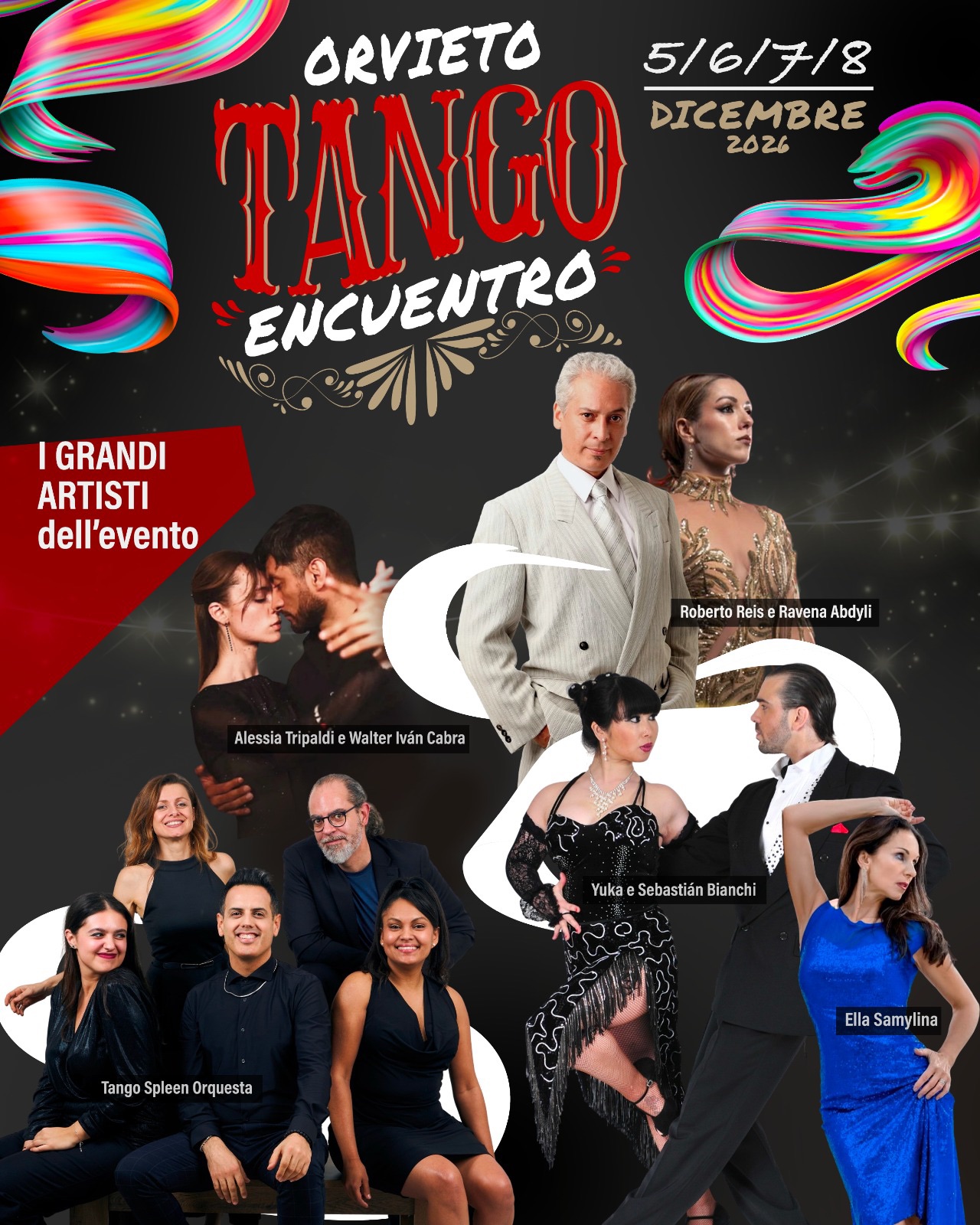 Primero "ORVIETO TANGO ENCUENTRO!" Palazzo del Capitano del Popolo ORVIETO (TR)