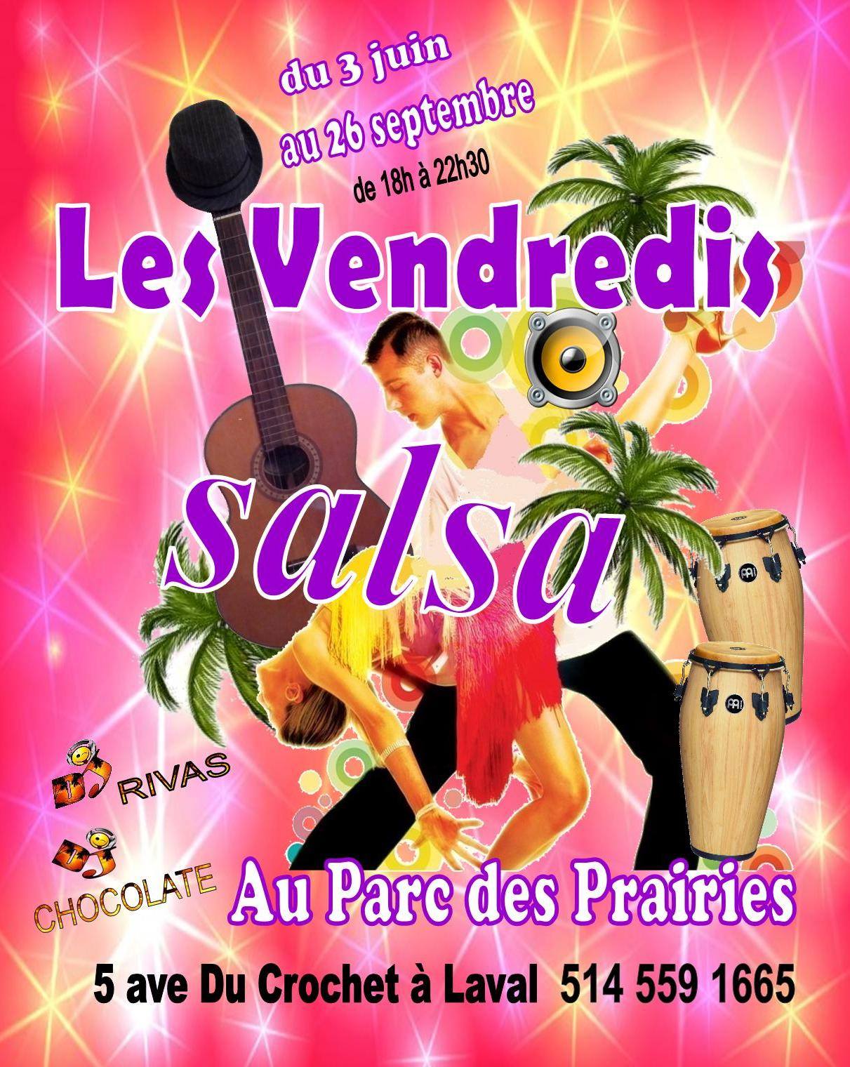 Les vendredis salsa