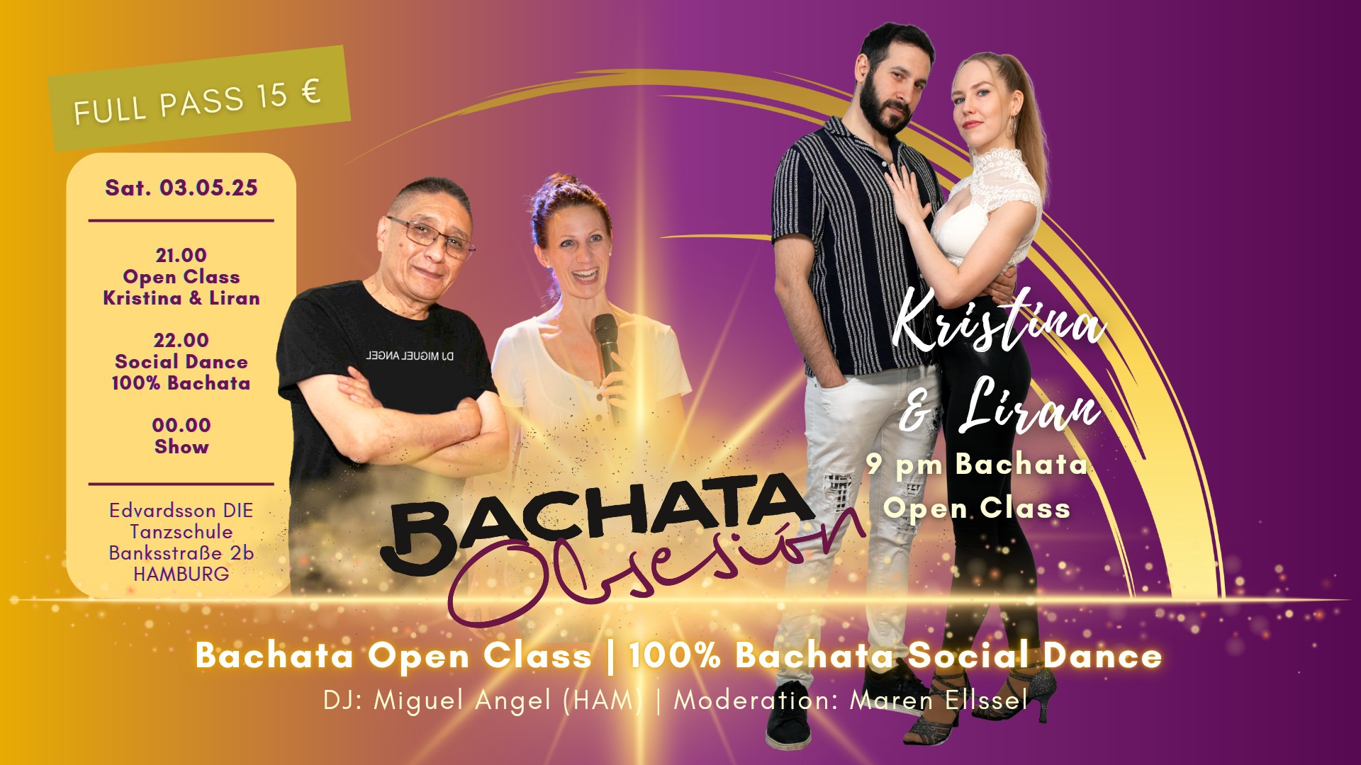 Bachata Obsesión Social Dance Event
