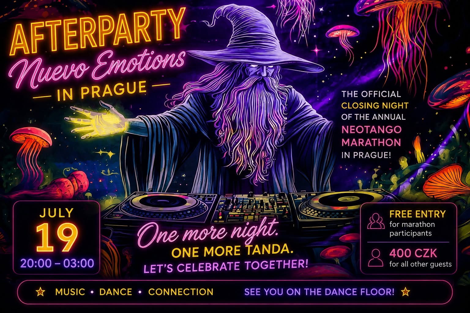 Afterparty Nuevo Emotions in Prague
