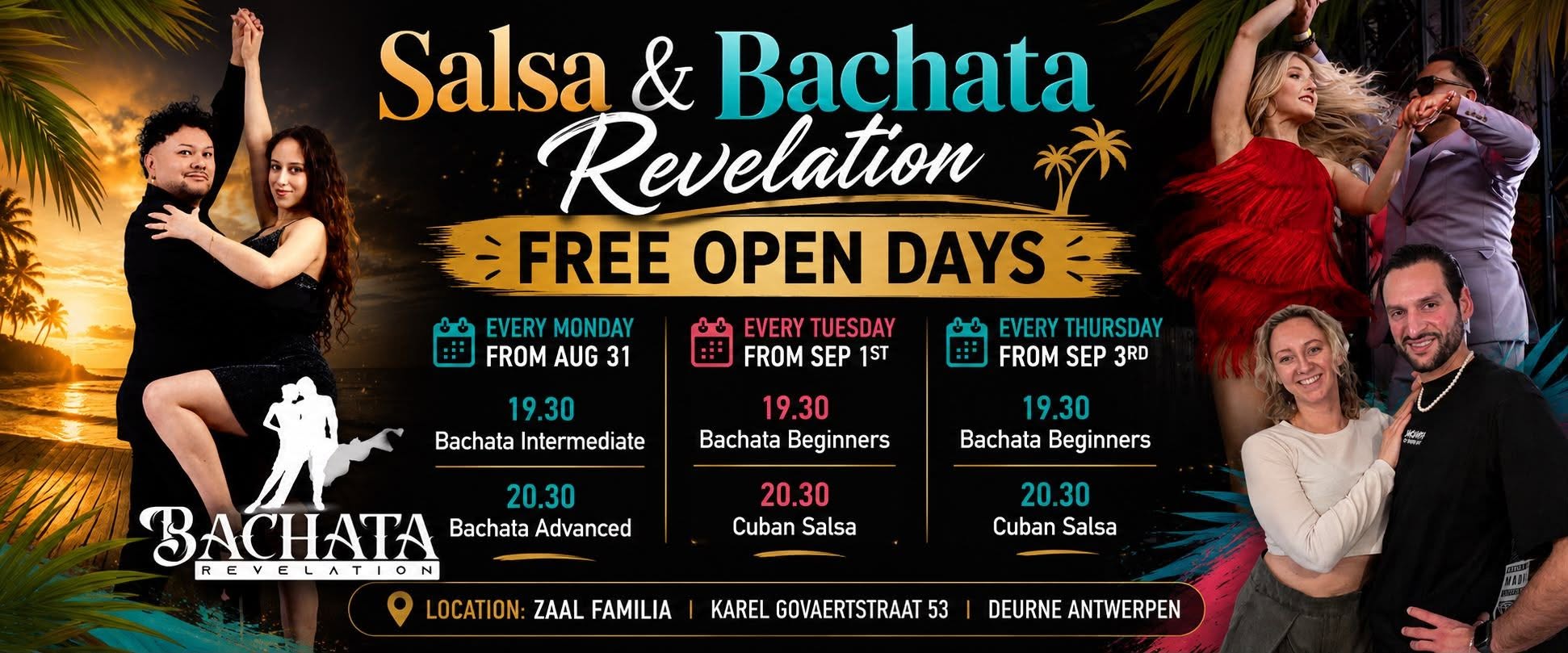 Bachata Revelation Mondays Antwerp