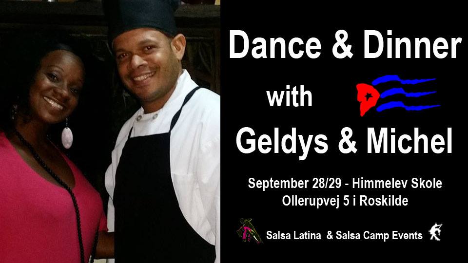 Hot Cuban Dance & Dinner, Geldys & Michel i Salsa Latina