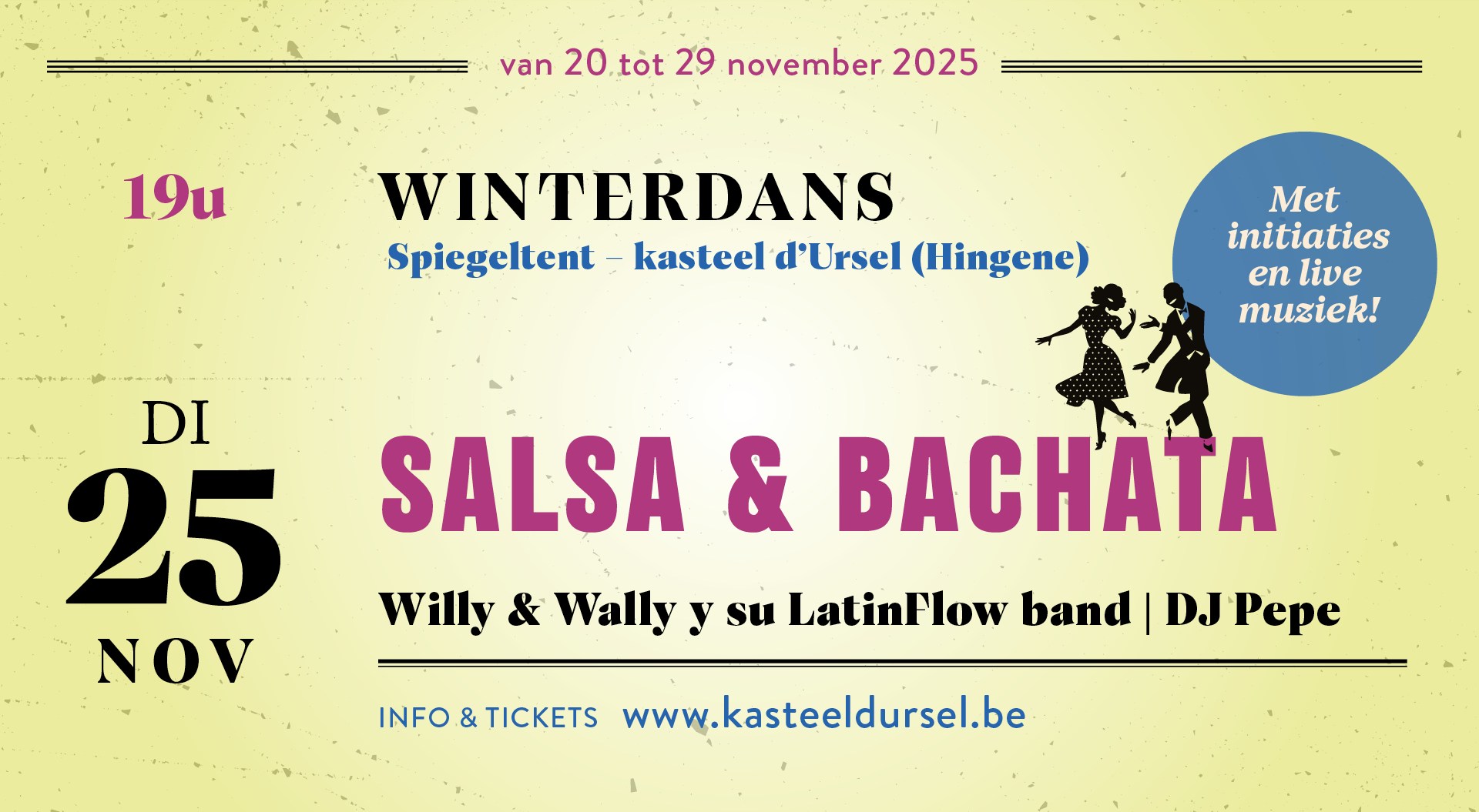 Winterdans SALSA & BACHATA