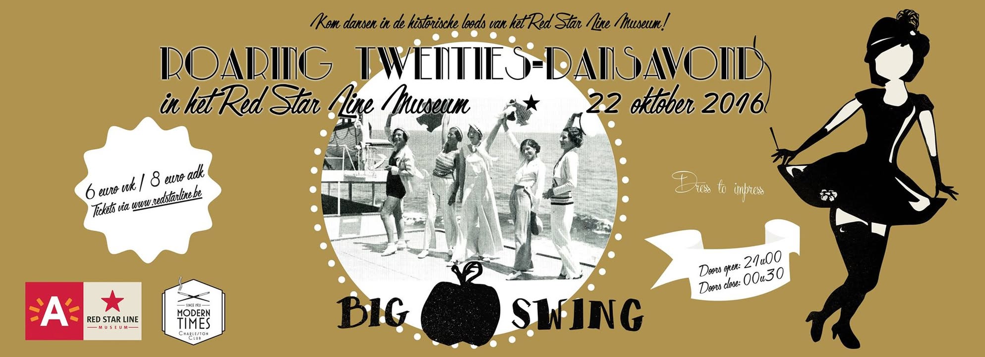 Big Apple Swing - Roaring Twenties dansavond in Cruise-sfeer