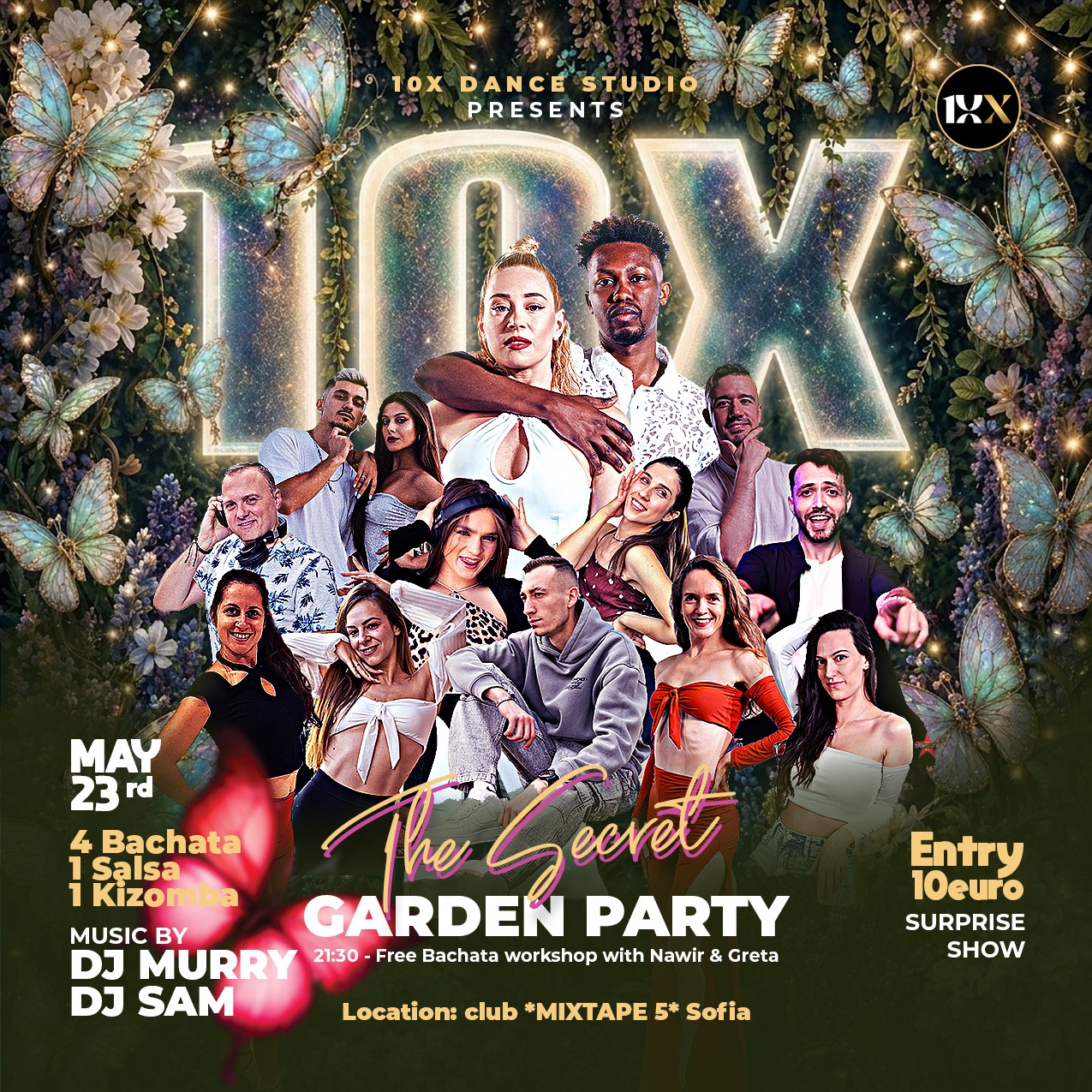 The Secret Garden Party Free Bachata workshop Shows Giveaway🏆⬇️ Mixtape 5 23.05