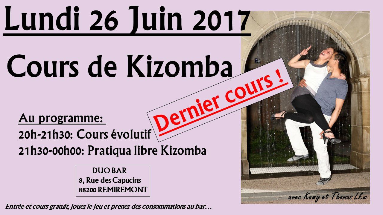 Monday Kiz Duo Bar !