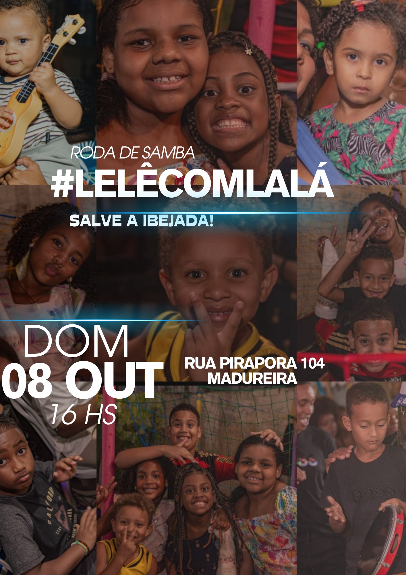 Roda de Samba Lelê com Lalá! Salve a Ibejada...