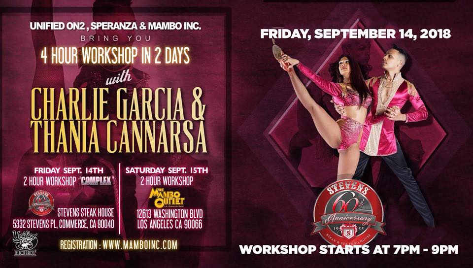 Charlie Garcia & Tania Cannarsa workshop Social