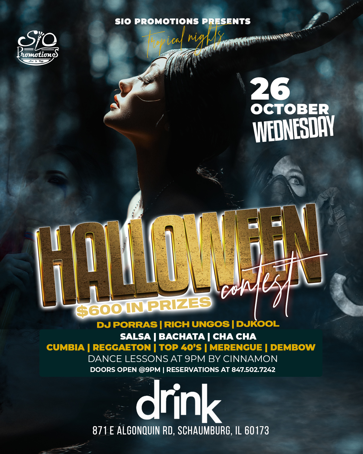 Halloween Tropical Wednesday