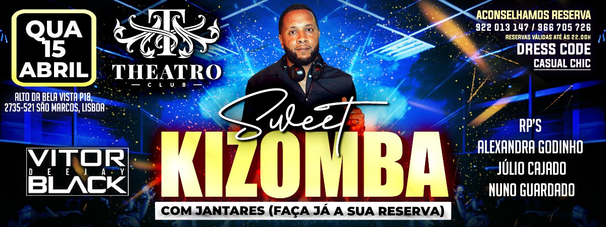 💃✨ SWEET KIZOMBA COM DJ VITOR BLACK ✨🕺