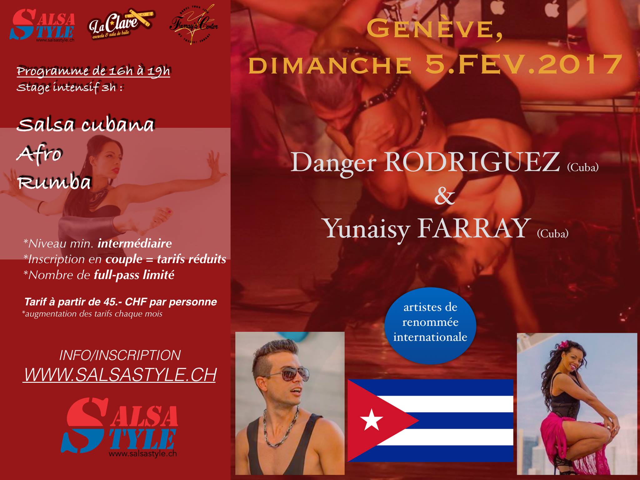 Danger&Yunaisy Genève 5 FEV 2017