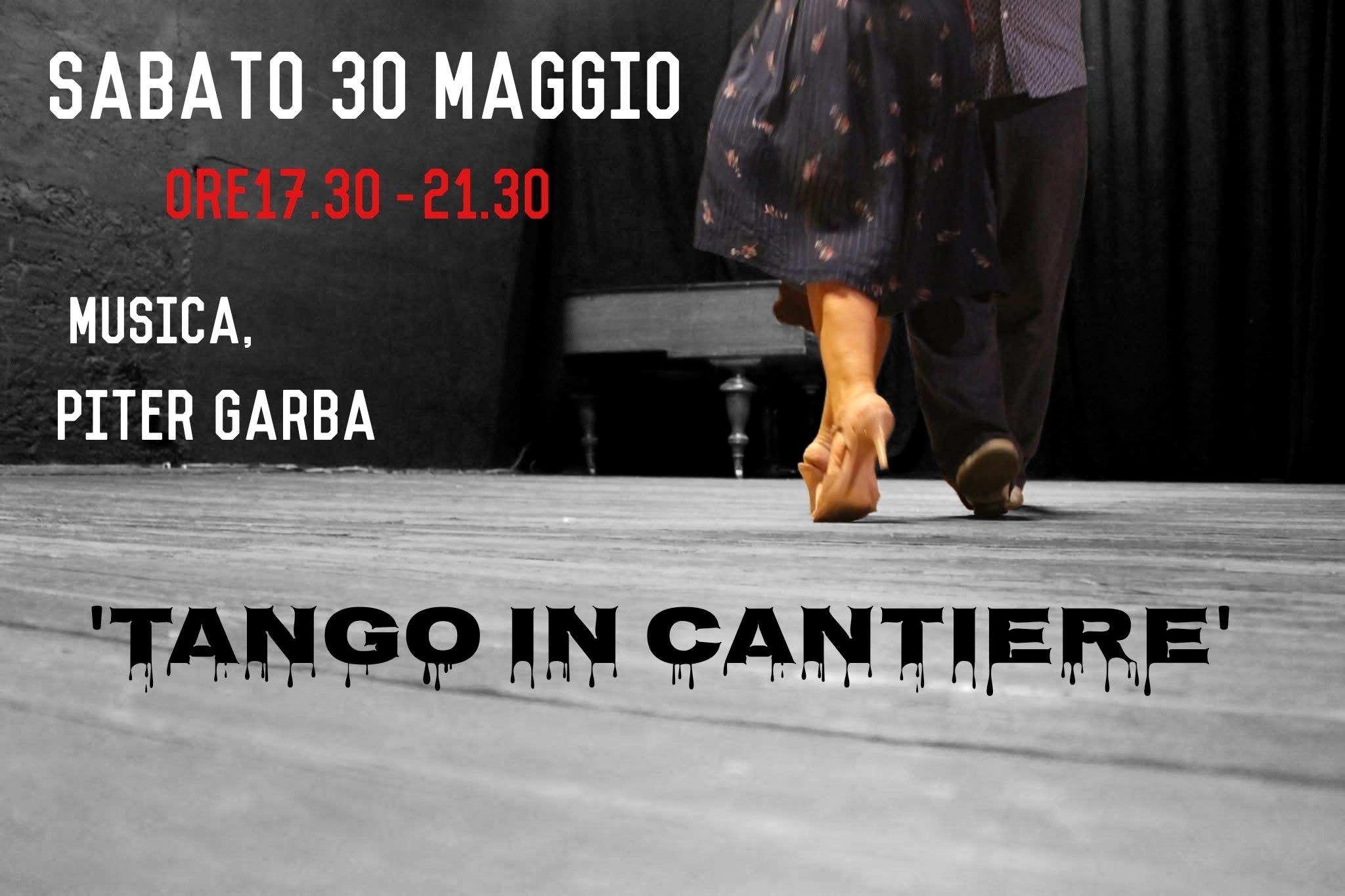 sabato 30 maggio 'Tango in Cantiere'