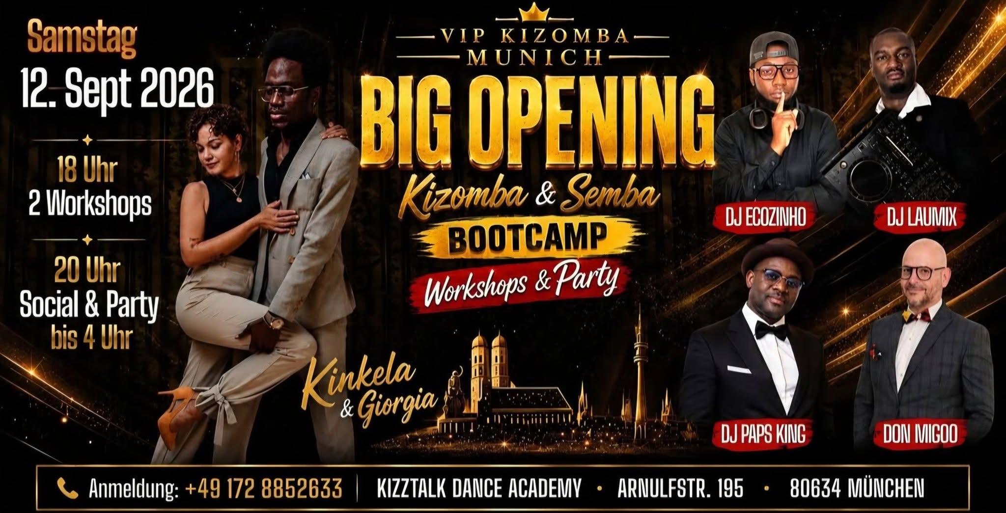 🇦🇴VIP KIZOMBA MUNICH🇦🇴