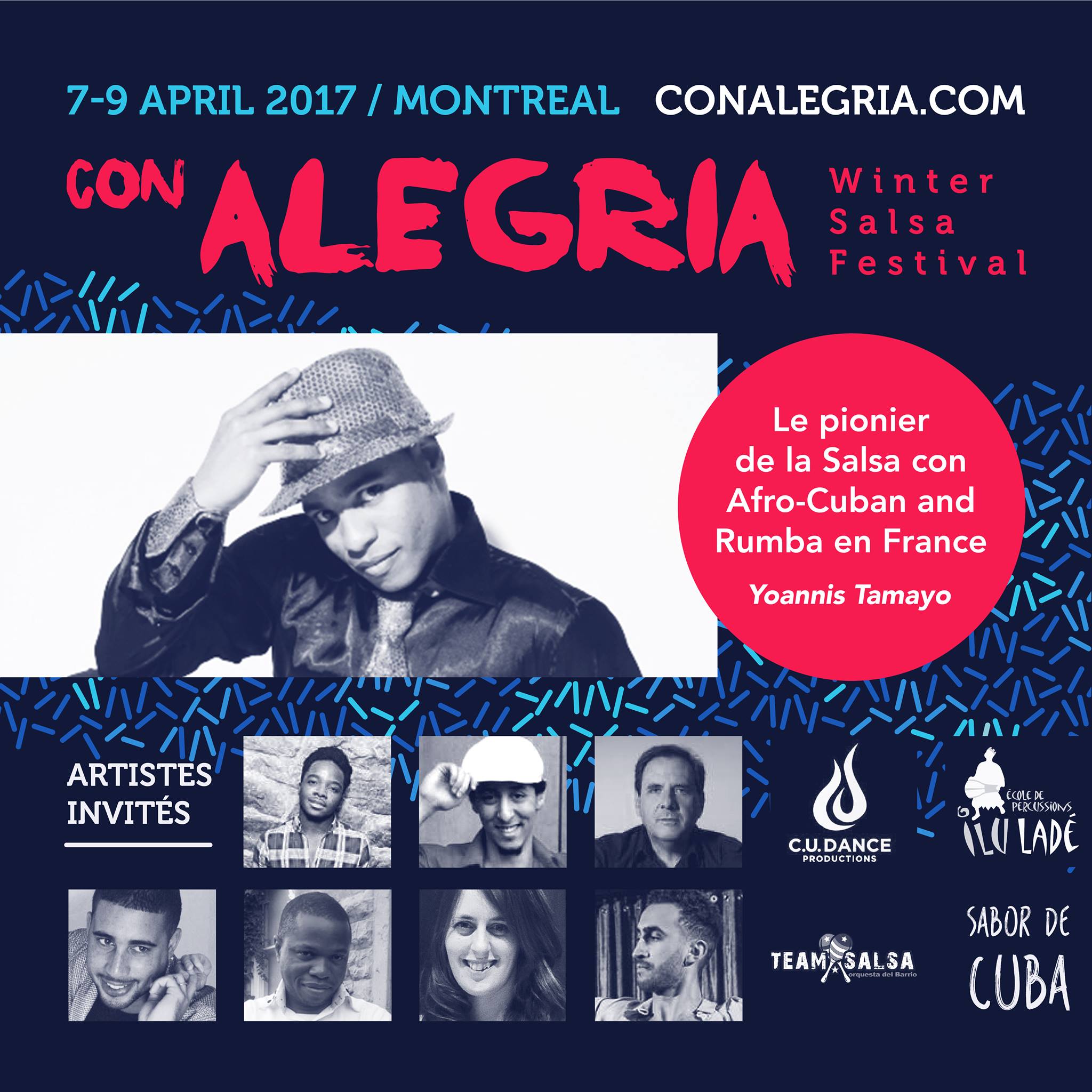 Con Alegria - Montreal Winter Salsa Festival Yoannis Tamayo
