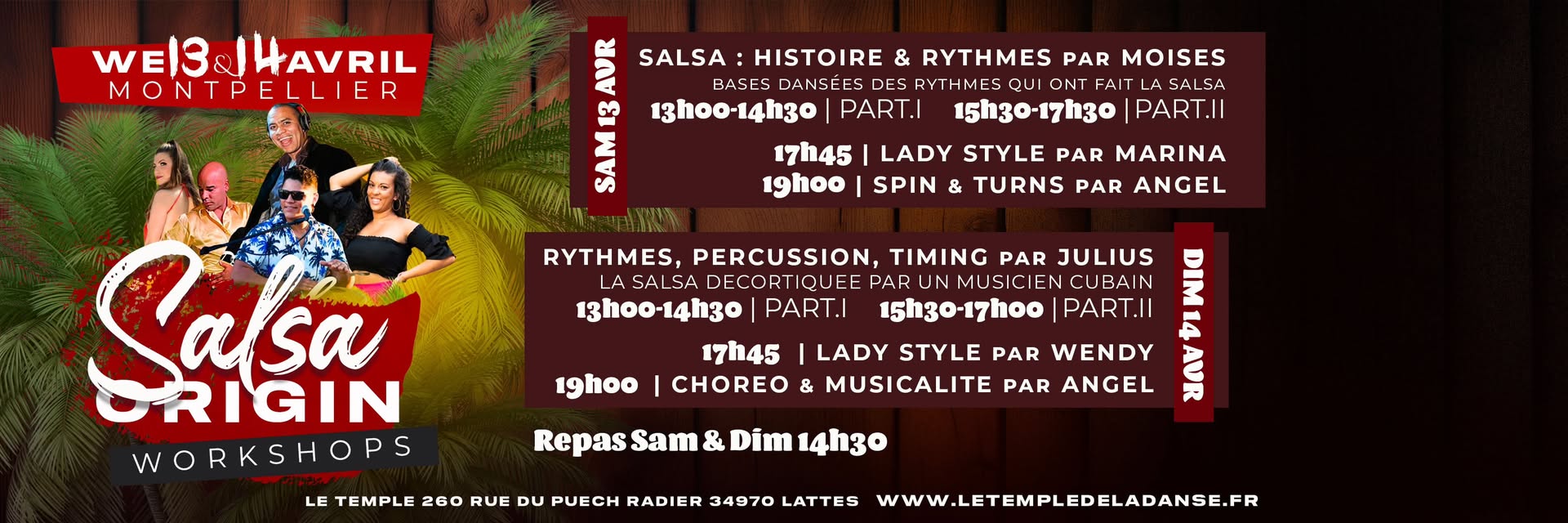 Salsa Origin Week-end Salsa à Montpellier !