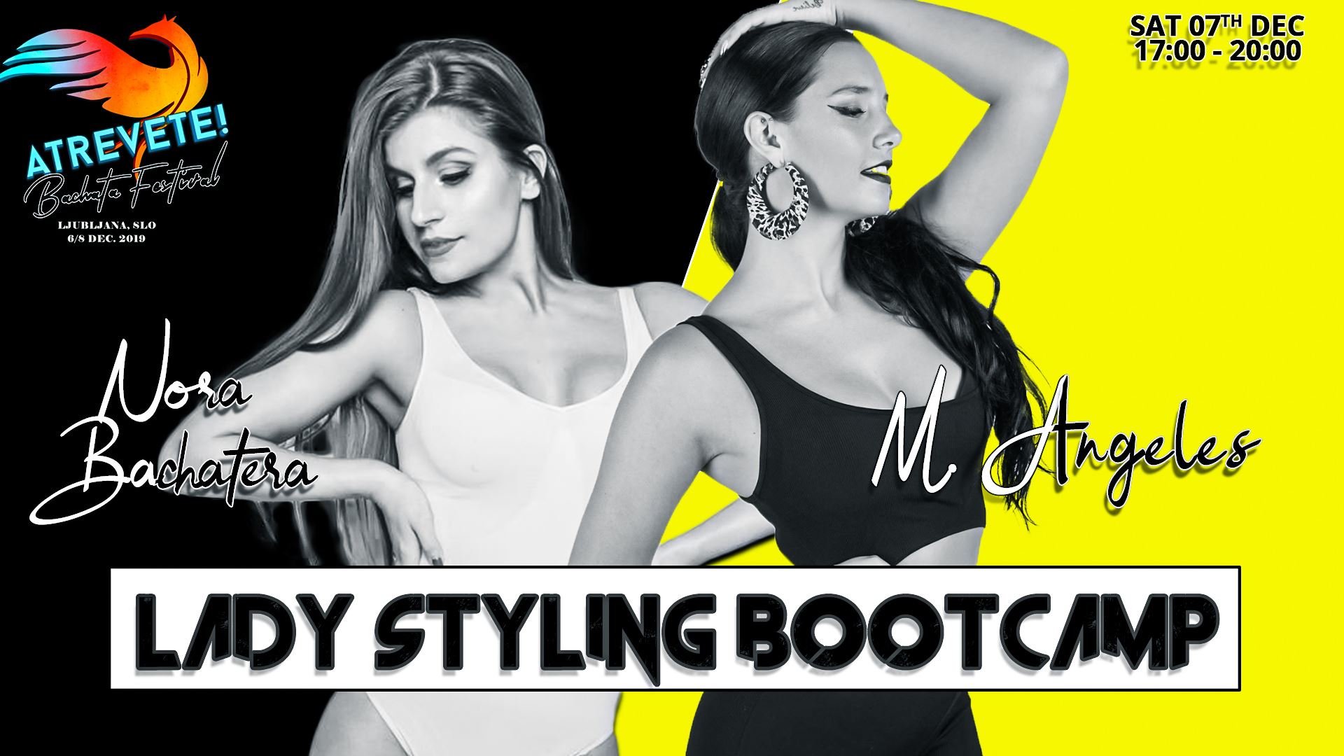 Lady Style Bootcamp Nora & M. Angeles @Atrevete Bachata Festival
