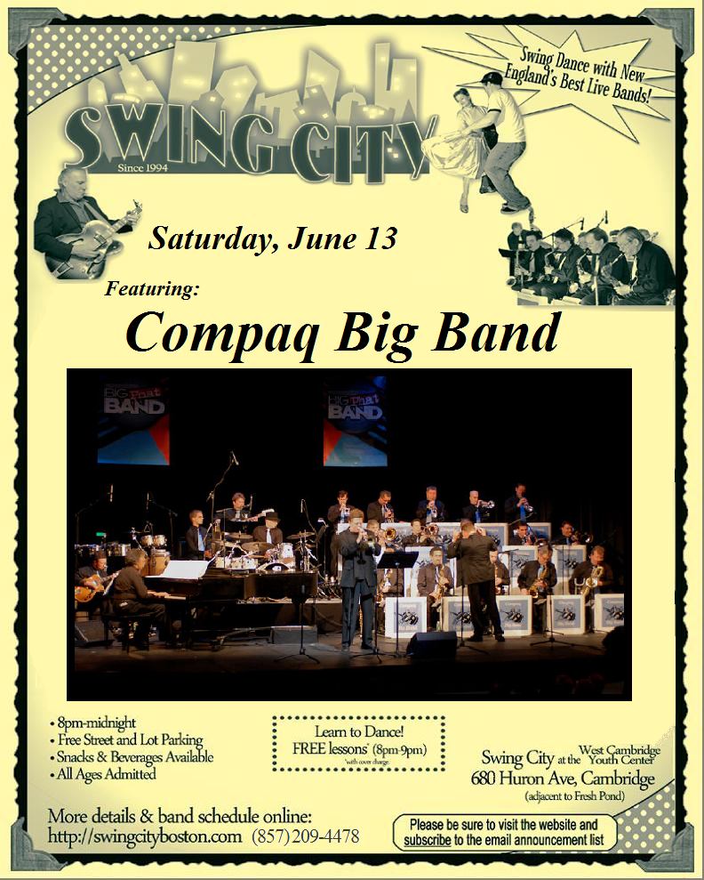 The Compaq Big Band at Swing City!