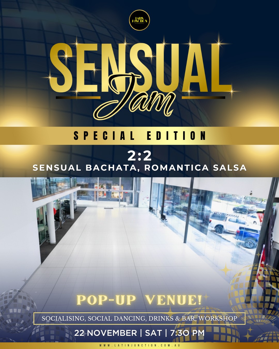 Sensual Jam Special β1 Massive Social β 2:2 Salsa:Bachata β WOW Venue