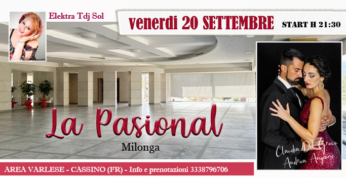 "La Pasional" Milonga