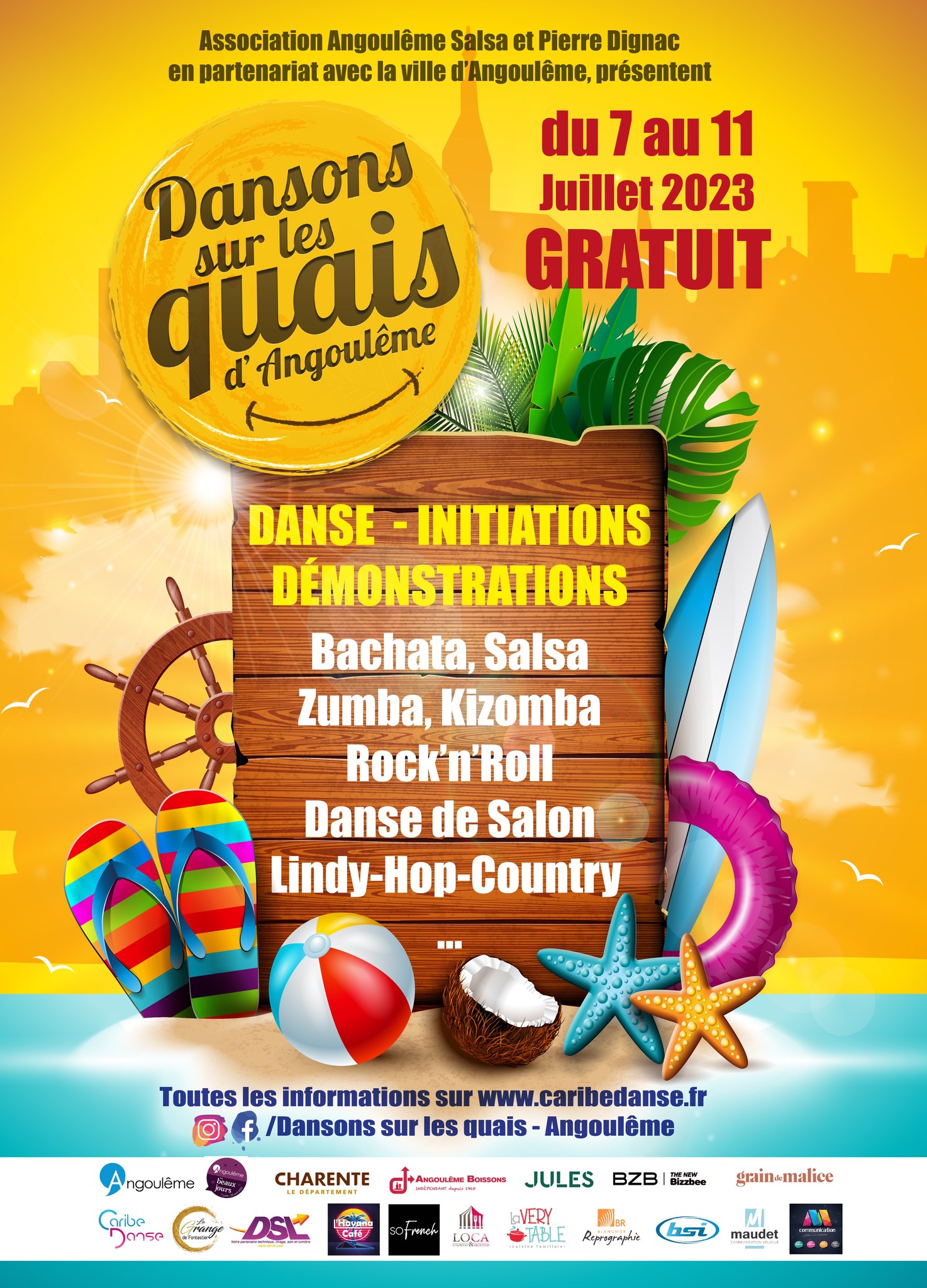 DANSONS SUR LES QUAIS D’ANGOULÊME 2023