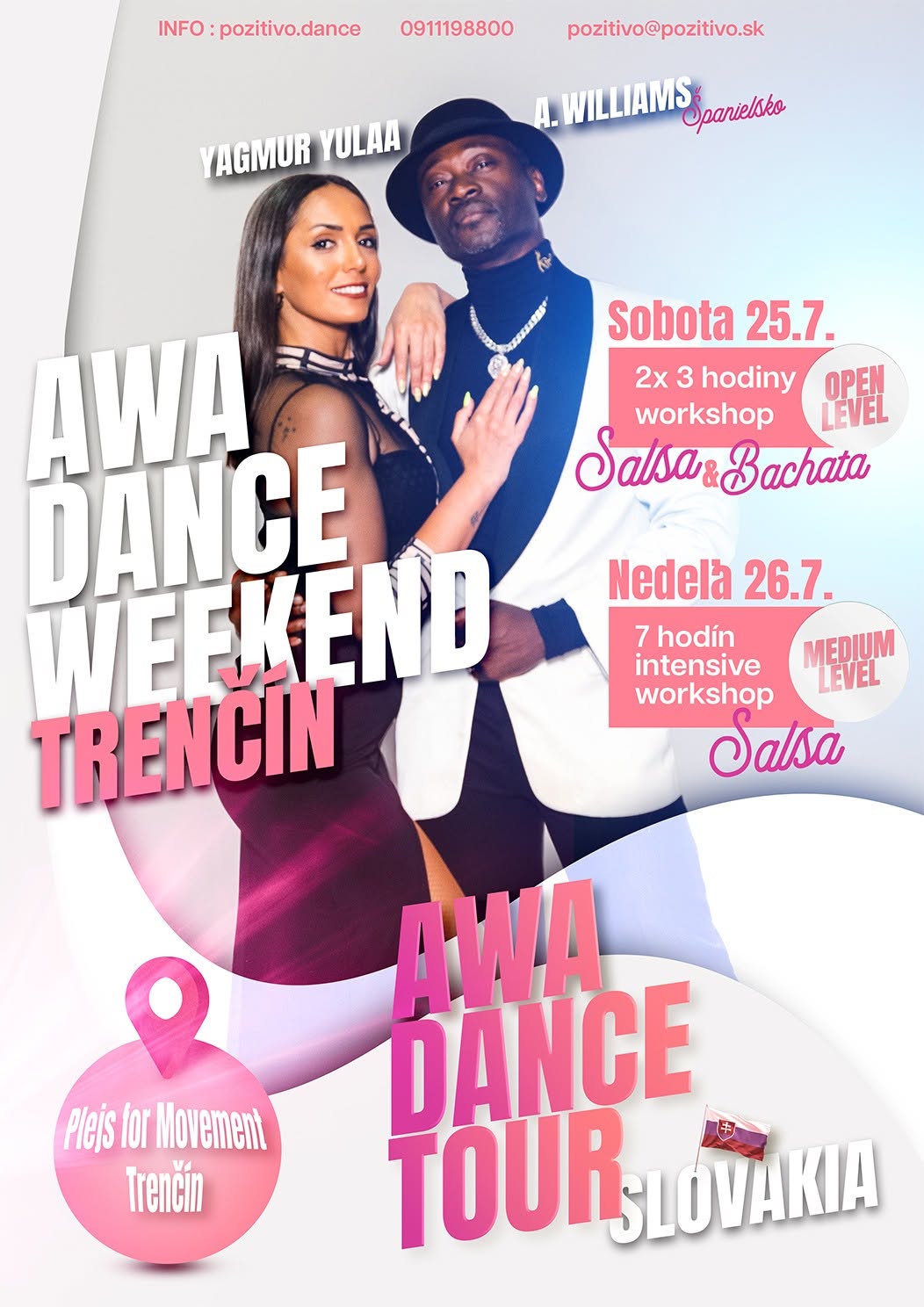 AWA Dance TOUR Slovakia TRENČÍN