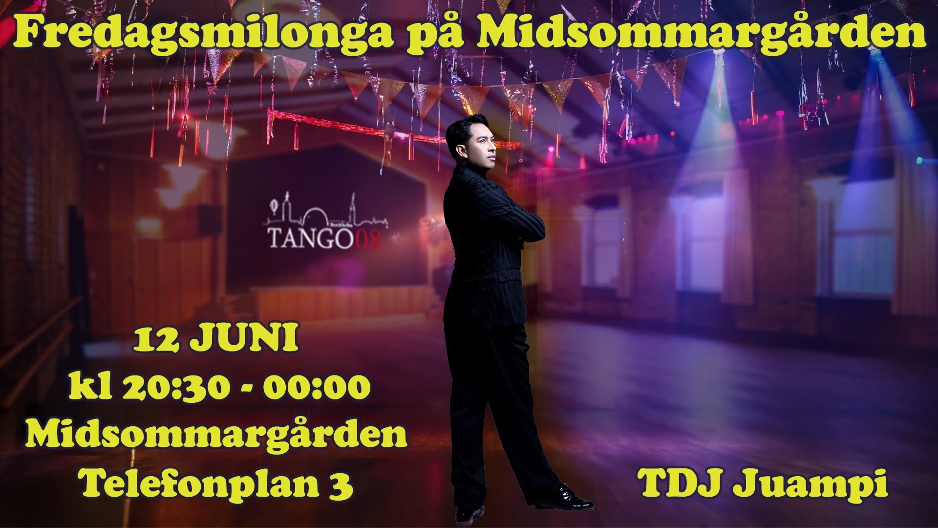 POP-UP Milonga på Midsommargården!