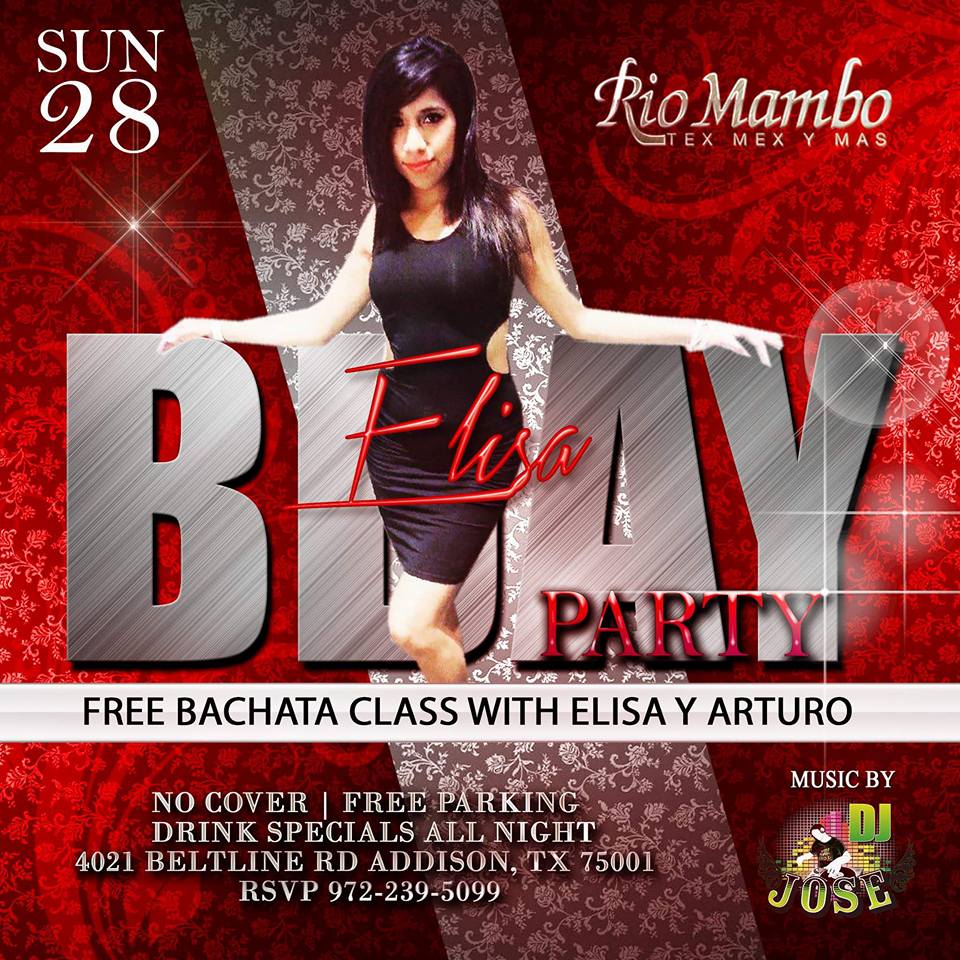 Elisa Birthday Party @ HOT BACHATA NIGHT