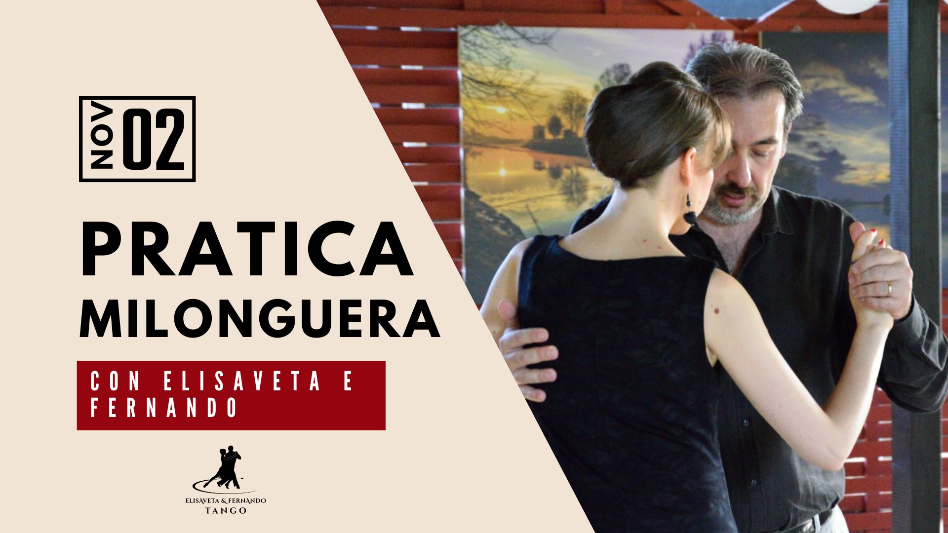 💃 STAGE DI TANGO con Fernando Morani e Elisaveta Skalovska alla Pratica Milonguera - Parte 2°