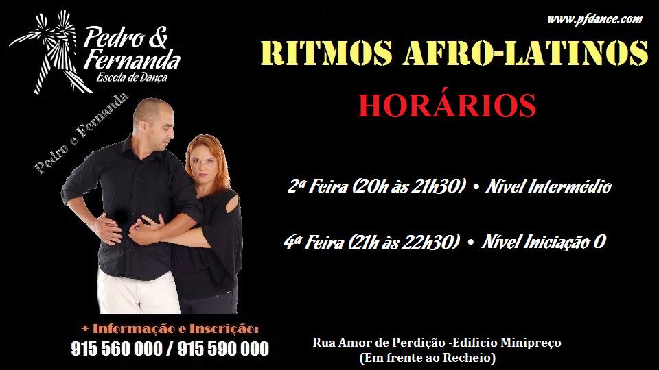 Aulas de Ritmos Afrolatinos em Viseu