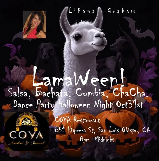 Halloween 🎃 Dance party 🎈 at COYA in SLO
