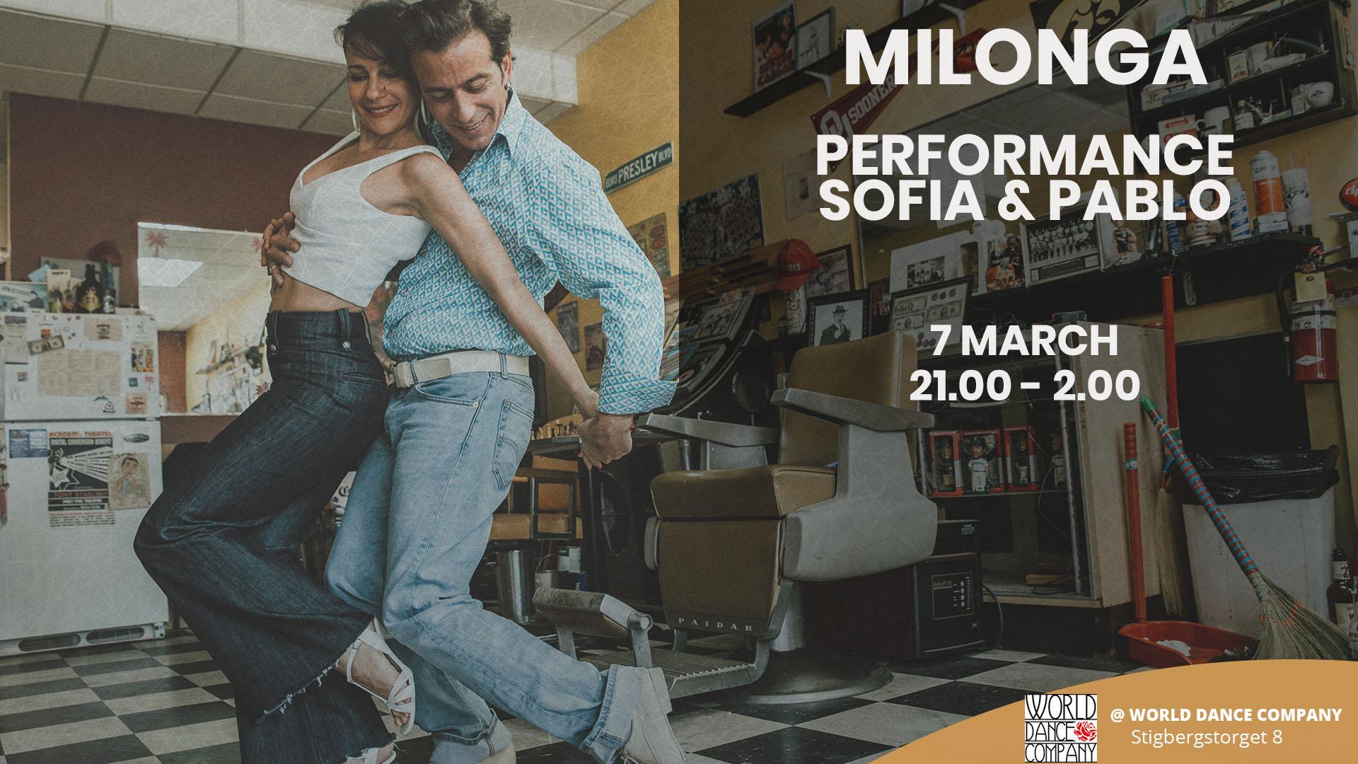 Milonga - Tango party with Sofia & Pablo