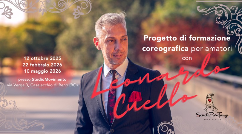 Formazione coreografica per amatori con Leonardo Cuello