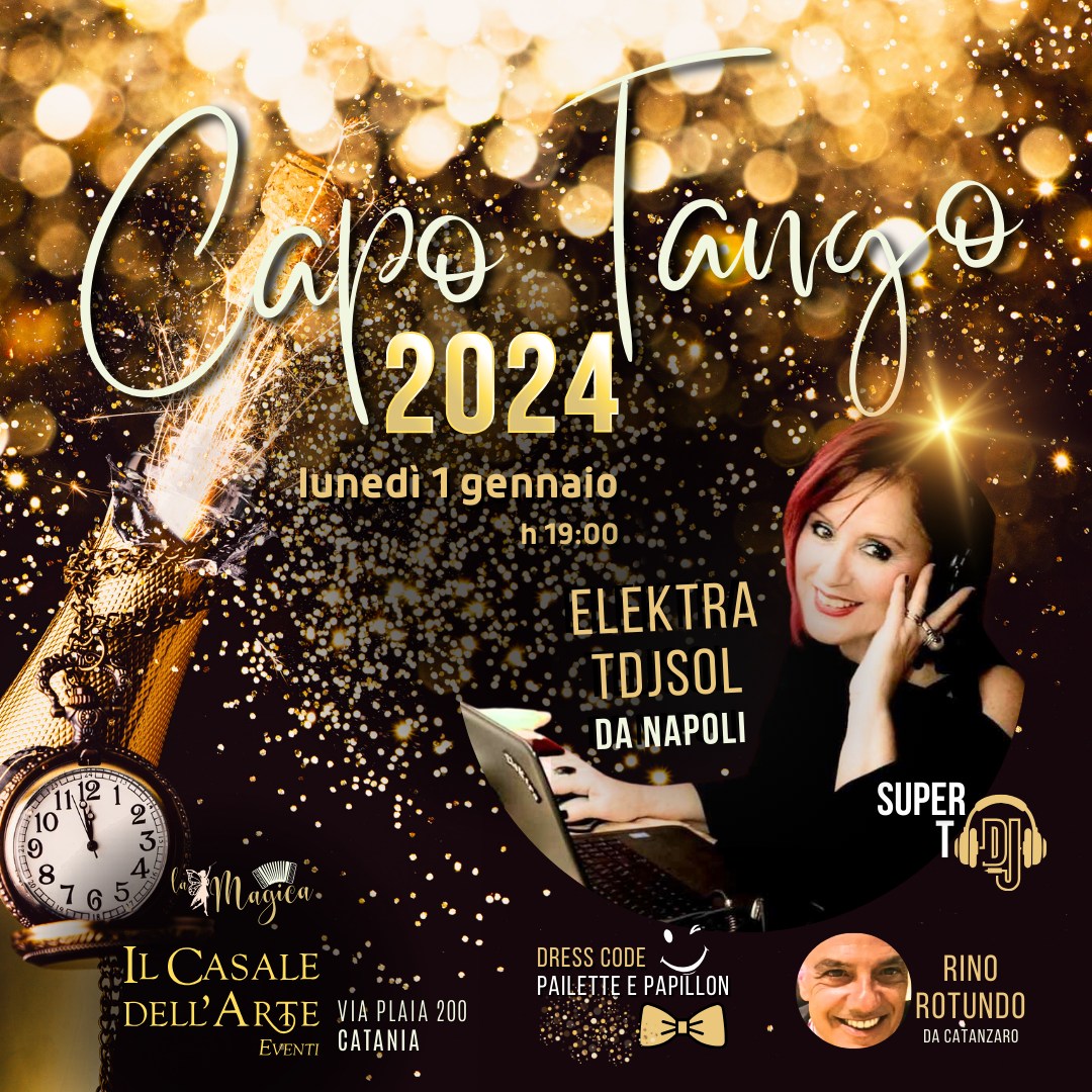 Lunedi 1` Gennaio Gran Gala` di "CapoTango" a Catania!