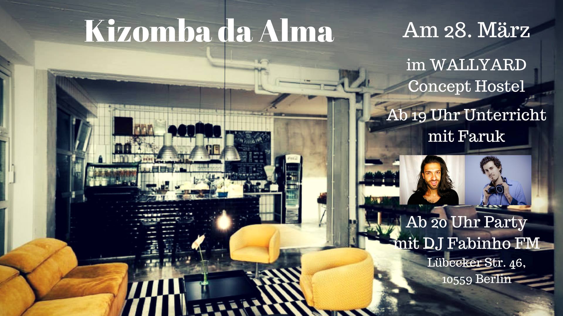 Kizomba da Alma mit Faruk und DJ Fabinho FM