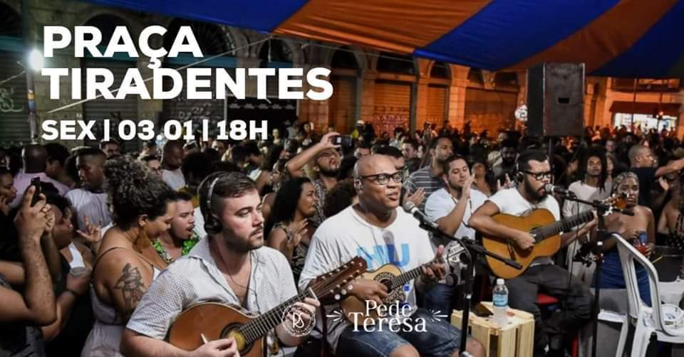 PEDETERESA NA TIRADENTES - PRIMEIRO DO ANO GRATUITO