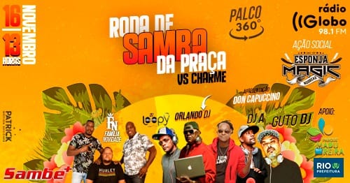Roda de Samba da Praça + Baile Charme :: Parque Madureira