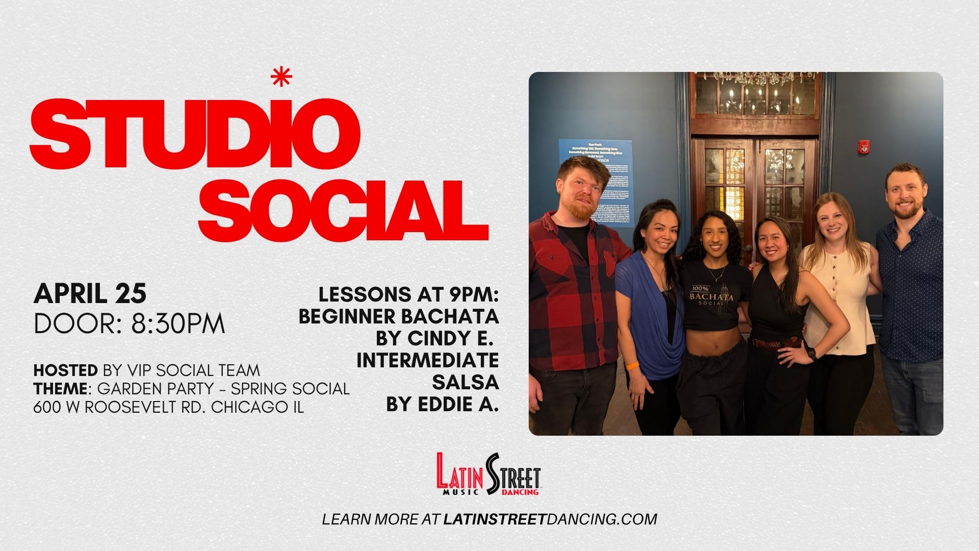 April Studio Social 📍 Latin Street