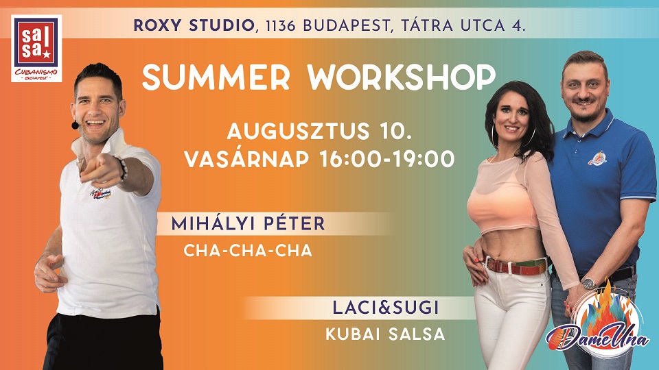 DameUna SUMMER WORKSHOP