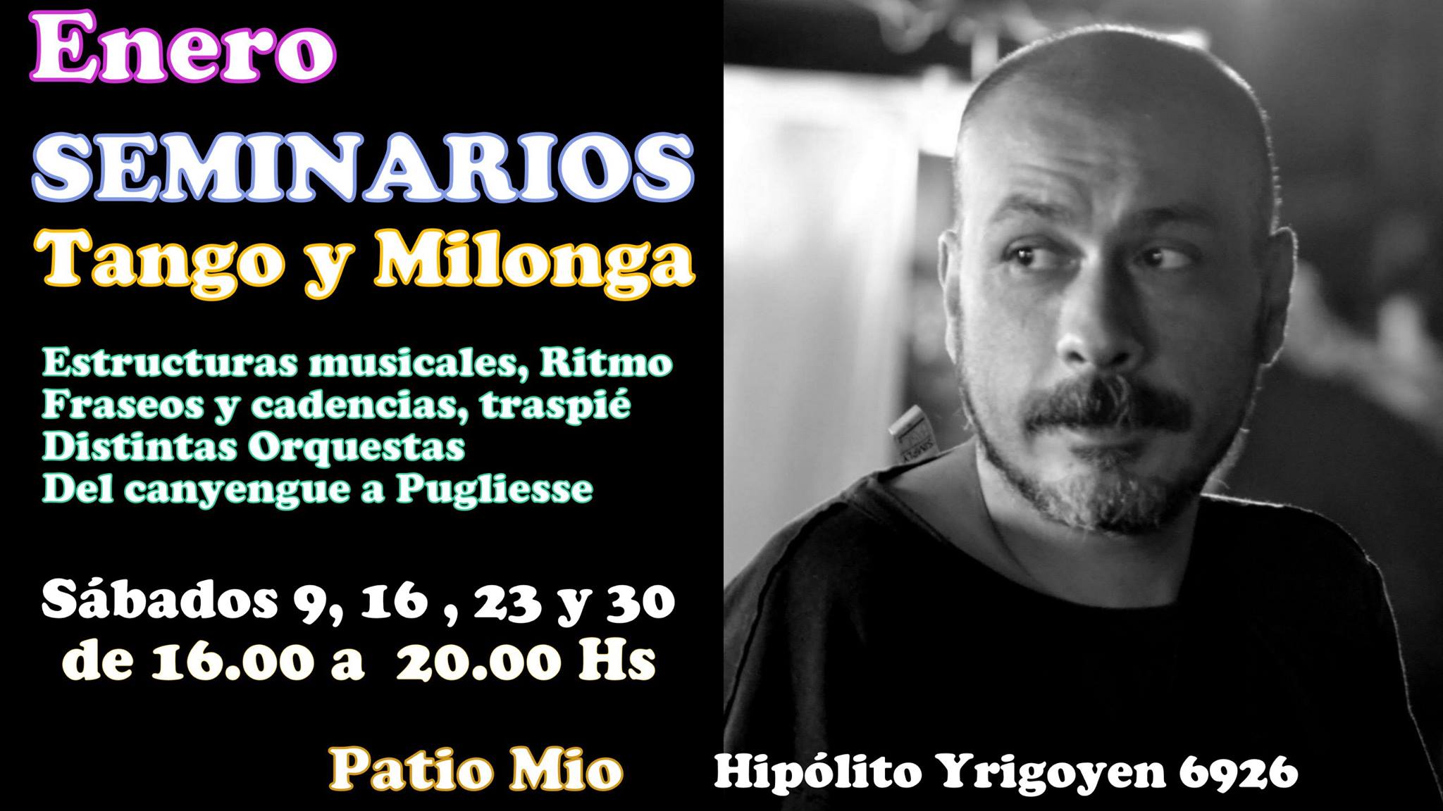 SEMINARIOS DE TANGO Y MILONGA