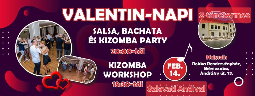 2 termes VALENTIN-NAPI Salsa&Bachata&Kizomba Party