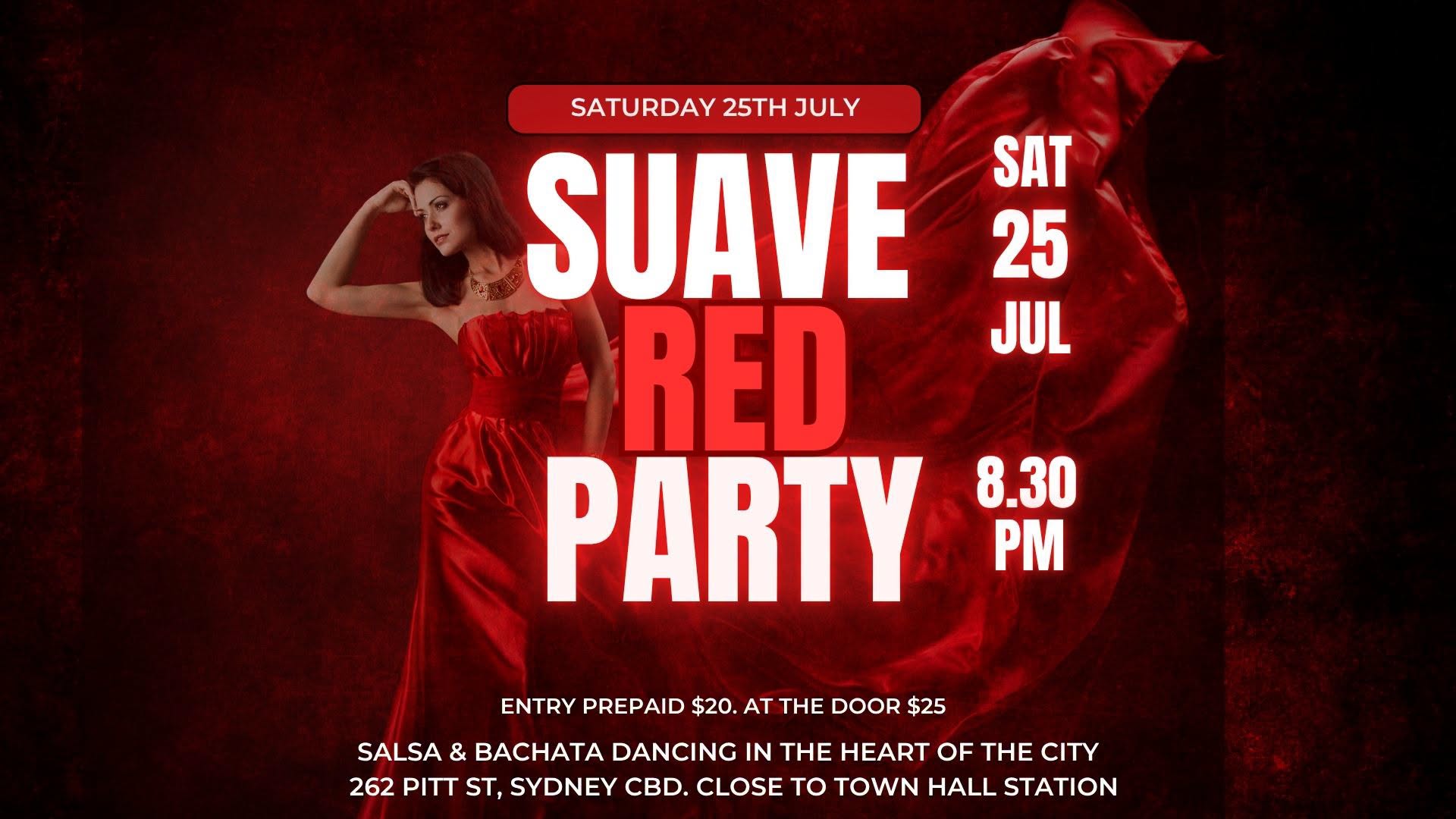 Suave Red Party.