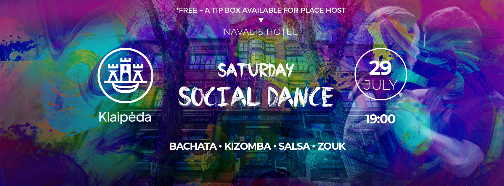 Social dance - bachata, kizomba, salsa, zouk