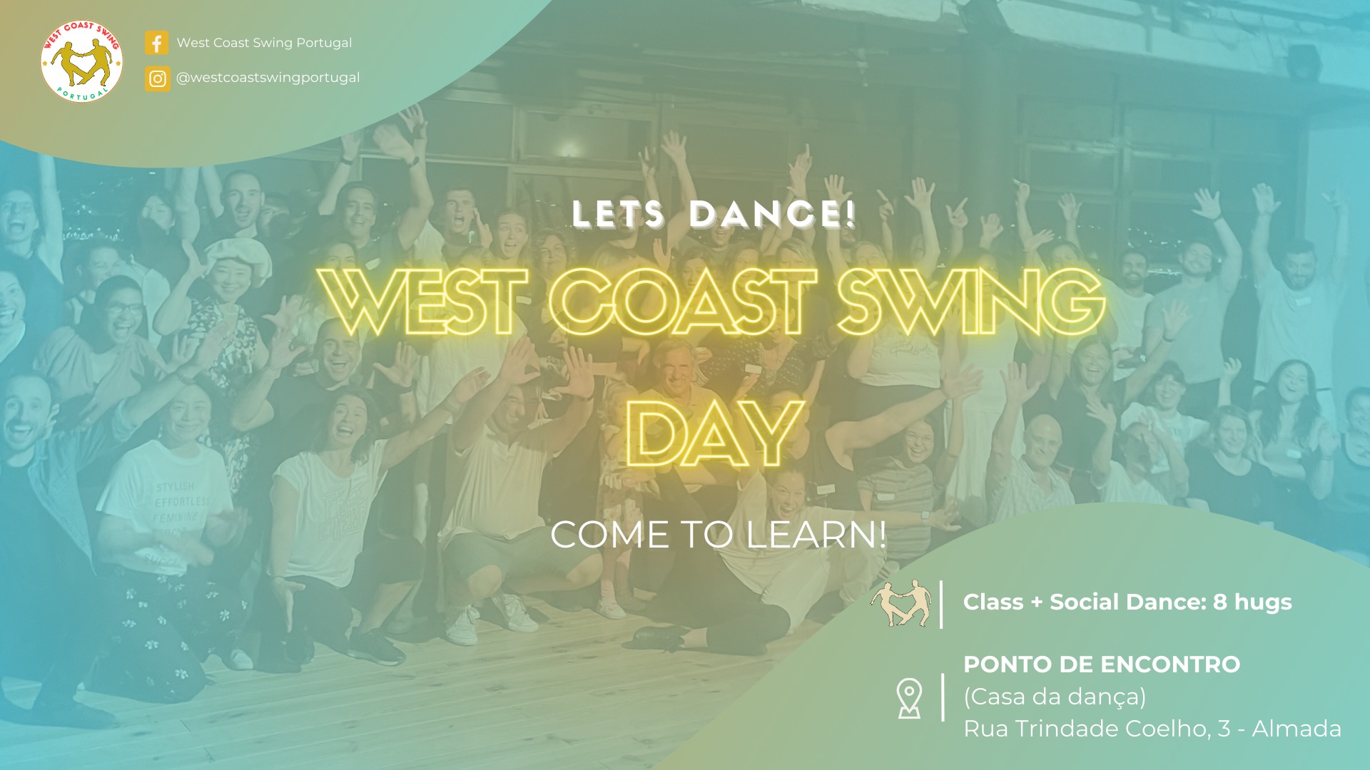 West Coast Swing Day - Beginners and Intermediate Classes (2 rooms) and Party!