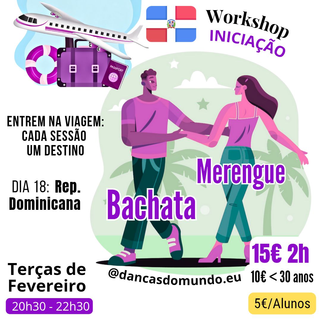 Workshop de Iniciação aos Ritmos da República Dominicana
