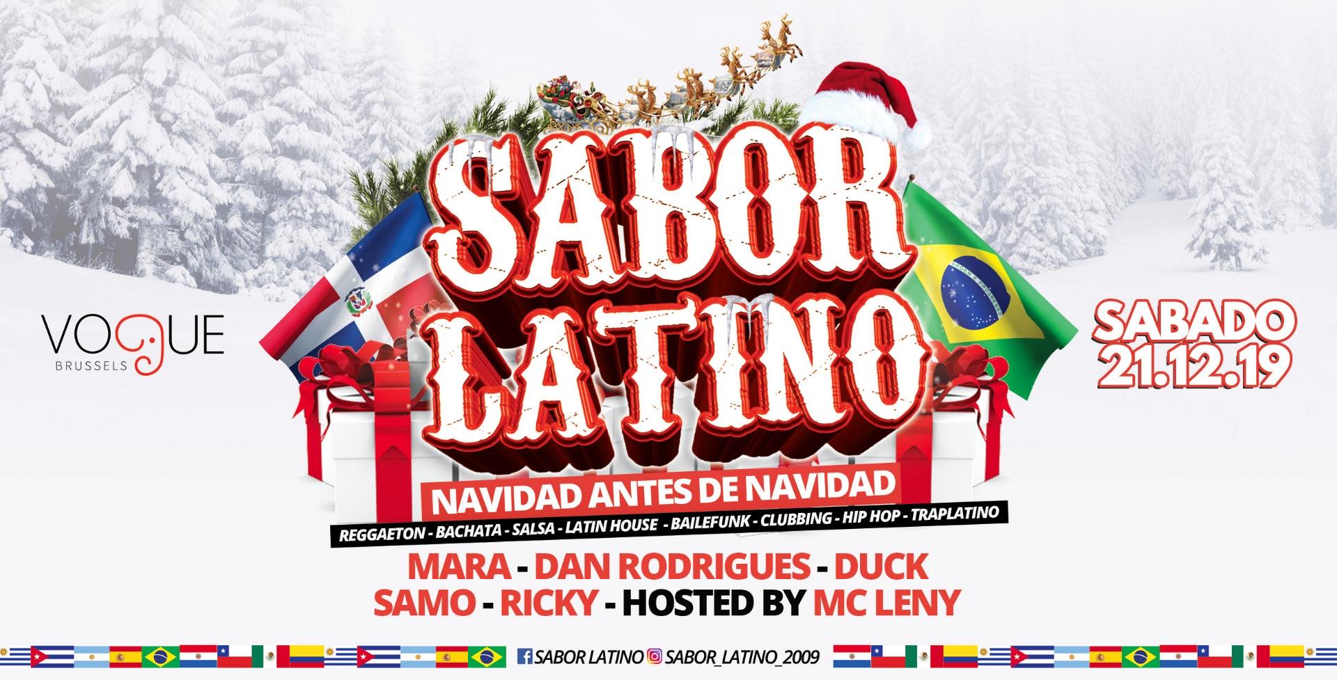 Sabor Latino X 21.12 X Noël avant Noël X Vogue Brussels